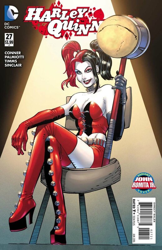 new 52 harley quinn 27 romita variant