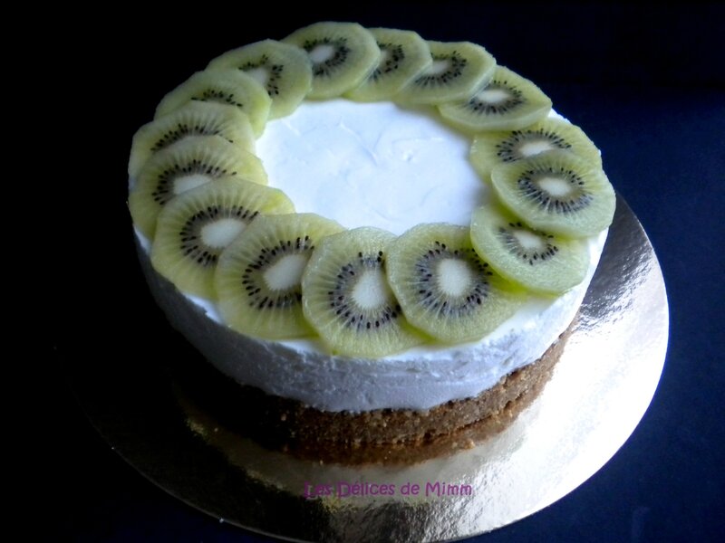 Cheesecake kiwi-citron 3