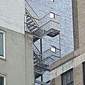 New York City : escaliers de façade