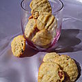 Cookies au roquefort et noisettes