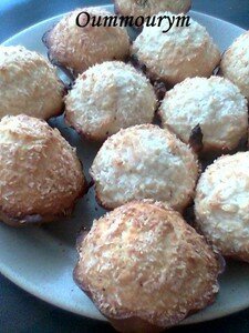 Mes muffins à la noix de coco