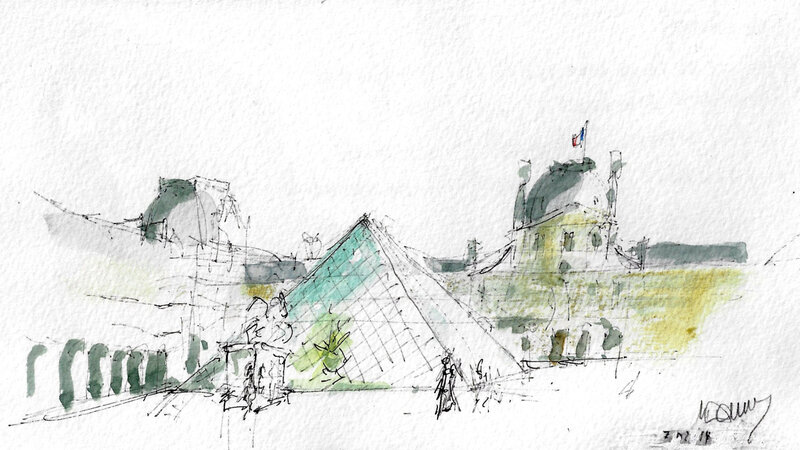 La Pyramide du Louvre 2019