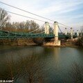 Le pont suspendu de Chatillon sur Loire (45)