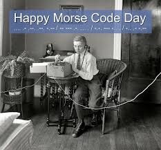Happy Morse Code Day | A. T. Baron