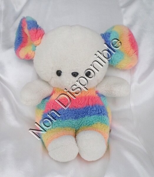 nounours arc en ciel