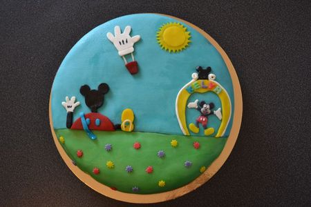 Gateau La Maison De Mickey Id Gateaux De Celine