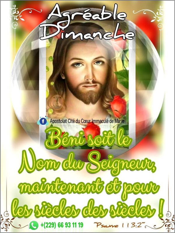 Bon Dimanche Et Bon Repos Dominical F Eric Marie Gangbazo Prisonnier De L Amour Jesus Et De Son Evangile