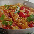 Mijote de poulet au curry facon thaie