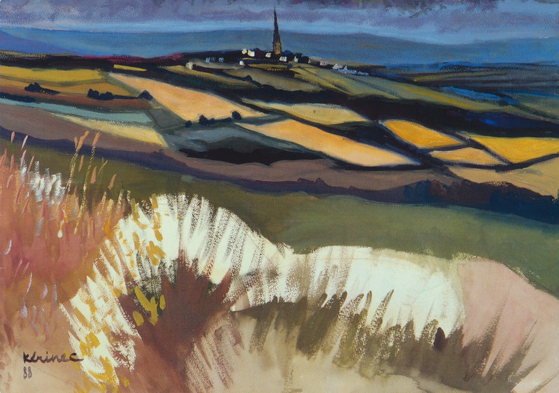 Roger Kérinec - Paysage breton