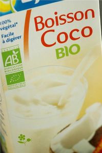 Boisson coco bio