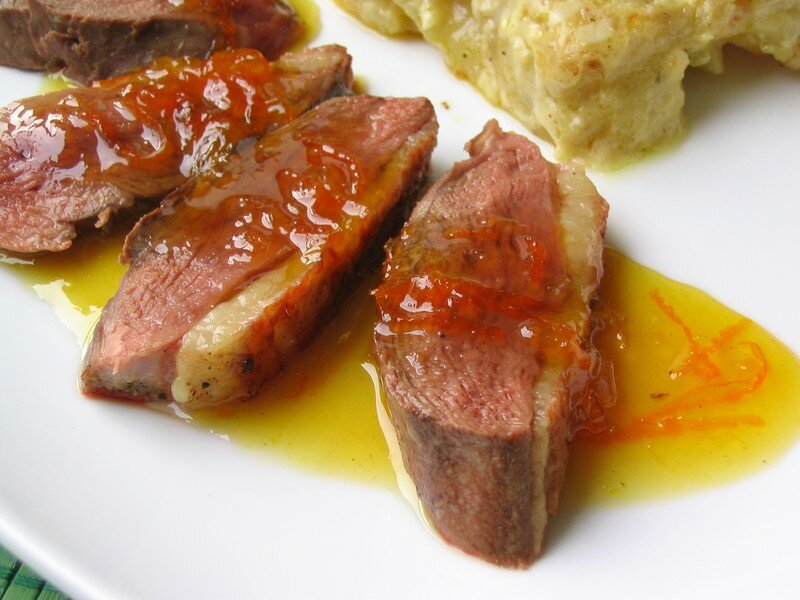 Magrets De Canard Sauce A L Orange Epicee La Cuisine De Marie