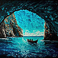 La grotte bleue 