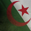 Le drapeau de l'Algérie