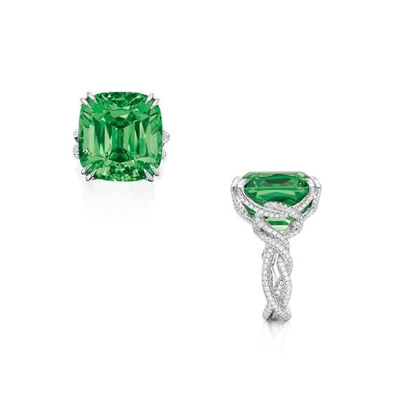 David yurman emerald hot sale engagement rings