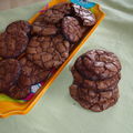 The outrageous chocolate cookies... scandaleusement délicieux!!!