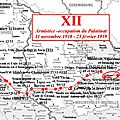 Carto Journal de Marche XII Armistice et Palatinat