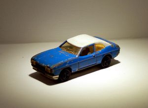 Ford capri de chez Majorette 01