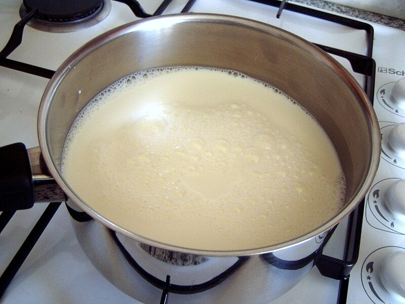 Riz au lait aux pommes caramélisées (2)