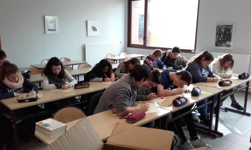 Atelier écriture collège