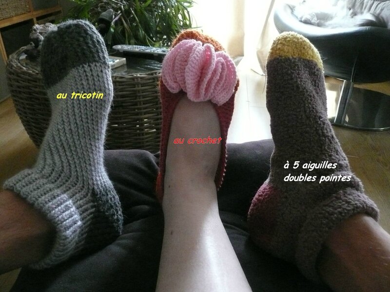 3 paires de chaussettes