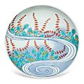A porcelain dish, nabeshima ware, okawachi official kilns, hizen (imari city), edo period (1680-1720)