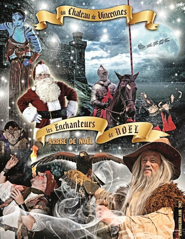 Les enchanteurs de No+½l - affiche HD2