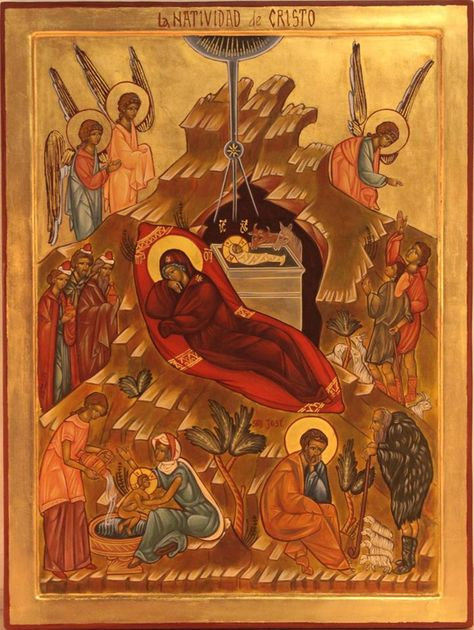 icône de la Nativité