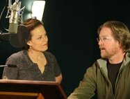 WALL•E - Sigourney Weaver (voix originale de EVE) et Andrew Stanton