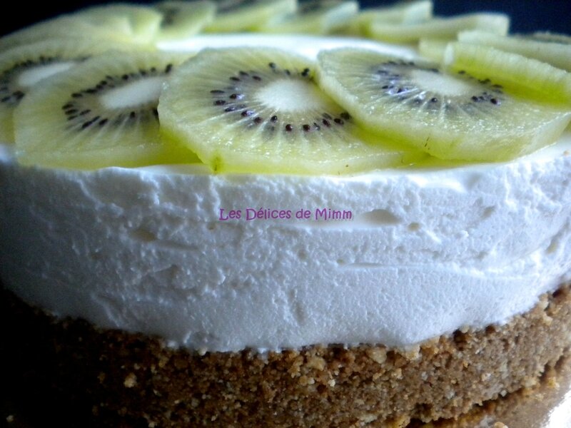 Cheesecake kiwi-citron 5