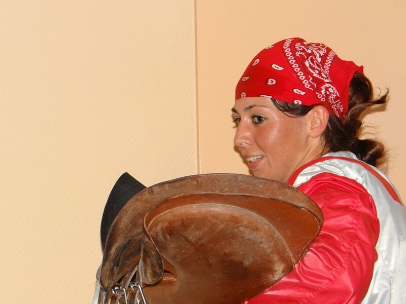 Deborah Barnier est l’une des rares femme jockey du Grand-Est