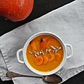 Soupe de potimarron aux carottes
