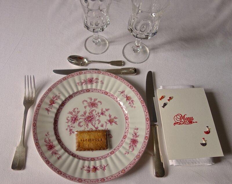 table de Pâques 2016