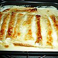 Cannelloni au fromage
