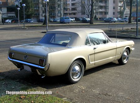 Ford mustang cabrilet de 1966 (Retrorencard mars 2013) 02