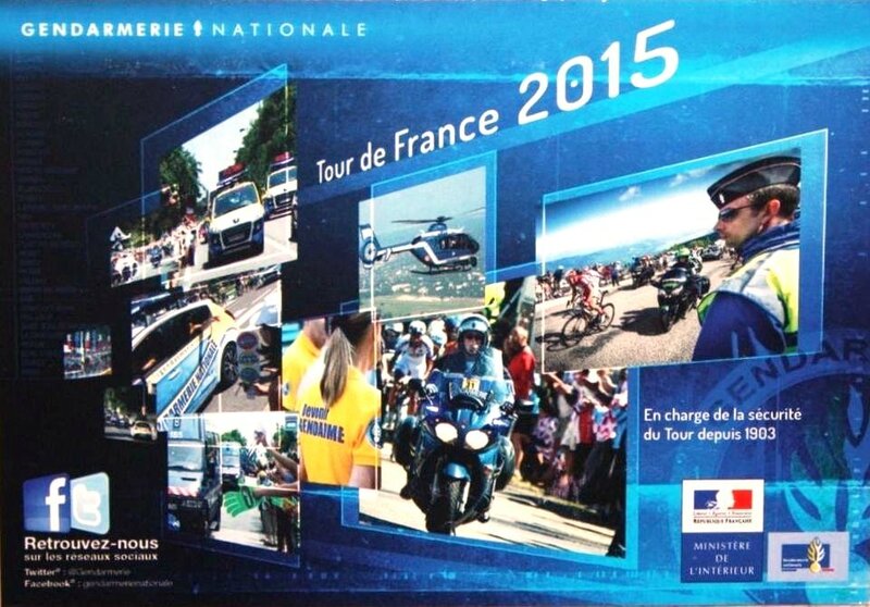 CPM Tour de France 2015 Gendarmerie Nationale 2