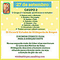 Mensagem do dia 27 de setembro: grupo 2 - vícios & virtudes