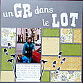 Le Gr 6 dans le lot Figeac-Souillac 1987
