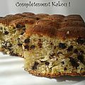 Gâteau très moelleux mascarpone & pépites de chocolat