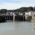 St VALERY EN CAUX. Le chenal, le pont-levis ...