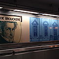 métro brouckère, artiste jan vanriet