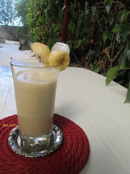 smootie poire babane citron