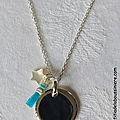 Collier Mary (turquoise) - 59 €