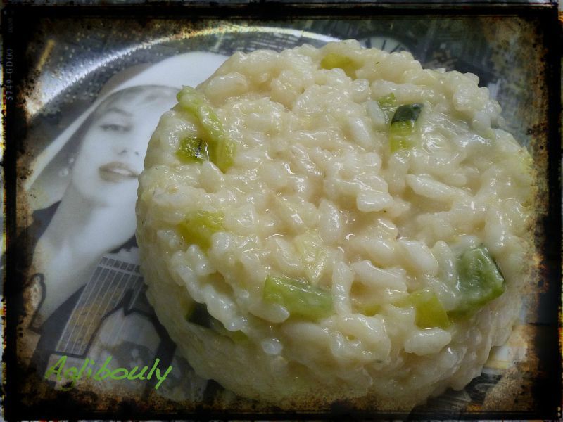 {Recette} Risotto aux courgettes # Thermomix # - Aglibouly