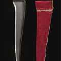 A rare mughal gem-set jade-hilted dagger (peshkabz), north west india, 17th-18th century & a jade-hilted dagger, india, 18th ct