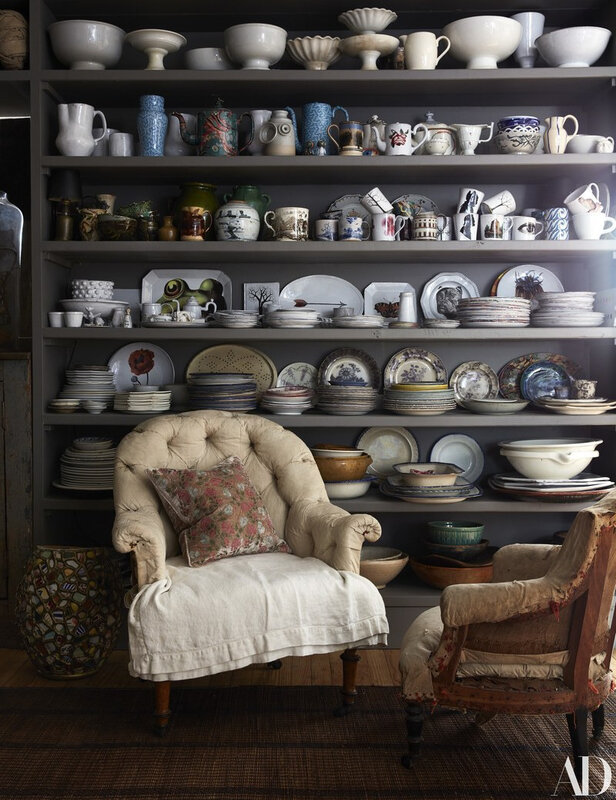 Vintage Eclectic Manhattan home of John Derian photos by Stephen Kent Johnson (7)