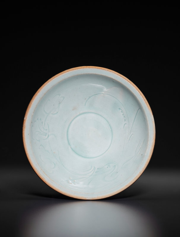 A rare carved QIngbai 'duck' bowl, Southern Song dynasty (1127-1279)