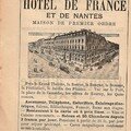 vieux guides d'hôtels Bordelais