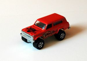 Jeep cherokee chief 4x4 de chez Majorette (1