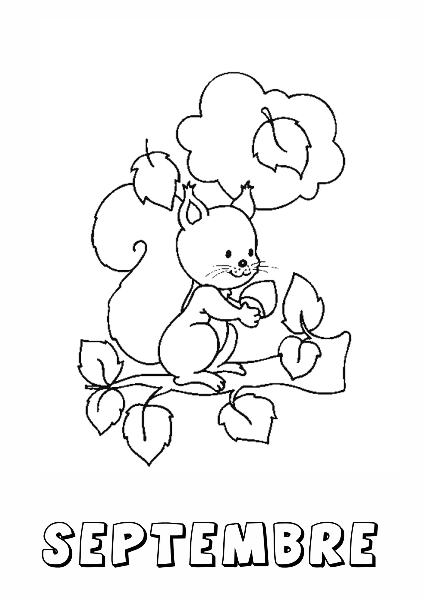 Coloriages septembre Assistante Maternelle Argenteuil