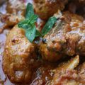 Sindhi murgh, poulet mijoté aux épices à la mode du sindh